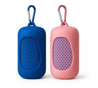 Chill Flex Asciugamano Rinfrescante in Microfibra, Set da 2, 100x30 cm, con Custodia in Silicone, per Sport e Palestra
