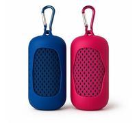 Chill Flex Asciugamano Rinfrescante in Microfibra, Set da 2, 100x30 cm, con Custodia in Silicone, per Sport e Palestra