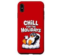 Chill For The Holidays - Pinguino natalizio per le vacanze invernali Custodia per iPhone XS Max