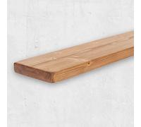 Chill House Mensola Galleggiante Rustica 22cm x 3.5cm, Teak, 150cm