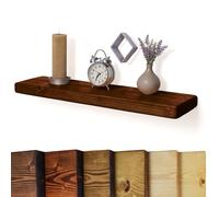 Chill House Mensola Galleggiante Rustica 30cm x 3.5cm, Noce, 150cm