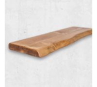 Chill House Waney/Live Edge Mensola Galleggiante Rustica 22cm x 3.5cm, Pino Antico, 90cm