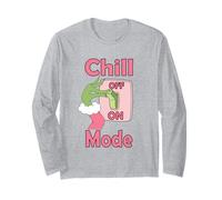 Chill Mode On - Design Natalizio Divertente Maglia a Manica
