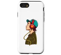 Chill Music Vibes Cuffie Art Custodia per iPhone SE (2020) / 7/8