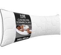 chill SLEEPLONGER Cuscino per Dormire di Lato 40x145 cm - Cuscino Gravidanza Lavabile e Traspirante - Cuscino Lungo Ergonomico con 800g di Imbottitura - 100% Vegano