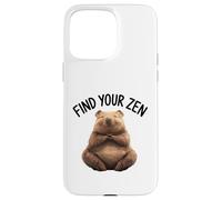 Chill Vibes - Wombat tranquillo e rilassato Custodia per iPhone 15 Pro Max
