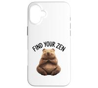 Chill Vibes - Wombat tranquillo e rilassato Custodia per iPhone 16 Plus