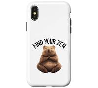 Chill Vibes - Wombat tranquillo e rilassato Custodia per iPhone X/XS