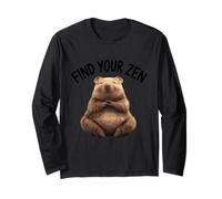 Chill Vibes - Wombat tranquillo e rilassato Maglia a Manica