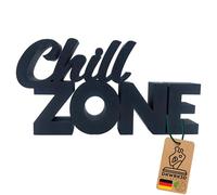 Chill Zone - Espositore con scritta Chill-Zone, decorazione per camera da gioco, targa relax, decorazione per soggiorno, cameretta dei bambini, camera dei ragazzi, sala giochi, decorazione per la