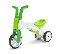 Chillafish Bunzi: Portatore Bebe Convertibile in draisiana, Girello scalabile 2 in 1 con Sedile Regolabile per Bambini da 1 a 3 Anni, Ruote silenziose per Giocare Dentro e Fuori, Verde