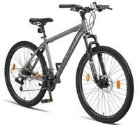 Chillaxx Bike Legend Alluminio 24,26,27,5,29 pollici,Mountain Bike MTB Bicicletta per ragazzi ragazze uomini e donne 21 marce,cambio bici da uomo e donna 27,5 pollici, freno a disco nero-rosso