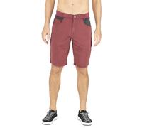 Chillaz Banff M - pantaloni corti arrampicata - uomo L Dark Red man Made In Eu,Vegan