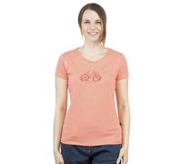 Chillaz Gandia Mountainbike Flowers W - T-shirt - donna 34 Orange woman Modal,Modal,Tencel/Lyocell