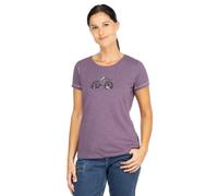 Chillaz Gandia Mountainbike Flowers W - T-shirt - donna 40 Violet woman Modal,Tencel/Lyocell,Vegan
