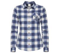 Chillaz Similaun 2.0 Flower Pocket W - camicia maniche lunghe - donna Blue/White 36