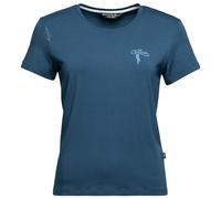 Chillaz - Women's Iseo Mountain Logo T-Shirt - T-shirt 34 blu