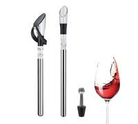 Chiller di bevande in metallo - bierini di raffreddamento in acciaio inossidabile portatili | Cocktail resistenti all'usura e bastoncini di raffreddamento del vino per feste, regali e uso domestico |