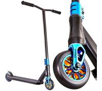 Chilli Pro Base/Rocky/Reaper Stunt Scooter per Park & Street. Trick Roller per principianti e professionisti (Reaper H = 84 cm nero/blu Chrome)
