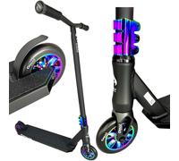 Chilli Pro Reaper Stunt Scooter Bambini Park Roller Neochrome Nero Rainbow