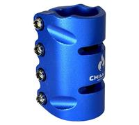 Chilli Pro Stunt Scooter SCS 3 Bulloni Compressione Manubrio/Forcella Morsetto I Tret I per Manubrio Senza Fessura di Serraggio I Bar Clamp (31,8 Blu)