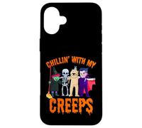 Chillin Con Il Mio Raccapricciante Mostro Di Halloween Custodia per iPhone 16 Plus