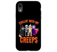 Chillin Con Il Mio Raccapricciante Mostro Di Halloween Custodia per iPhone XR
