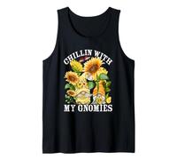 Chillin with My Gnomies And Spring Sunflower GNOME for Mom Canotta