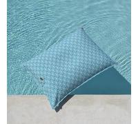 chillisy® Pouf da piscina Crystal di alta qualità, galleggiante, sensazione galleggiante inclusa, colore garantito, impermeabile, resistente ai raggi UV, corallo [190 x 130 cn]