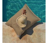 chillisy® Pouf Piscina Mallorca Junior 130 x 100 cm, galleggiante, portata 150 kg, 5 anni di garanzia, impermeabile, resistente ai raggi UV e lavabile