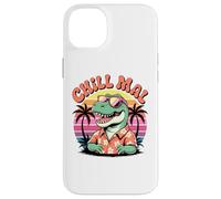Chillmal Dinosaurs Wild Animal Tyrannosaurus T Rex Dinosaur Custodia per iPhone 14 Plus