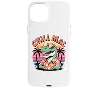 Chillmal Dinosaurs Wild Animal Tyrannosaurus T Rex Dinosaur Custodia per iPhone 15 Plus