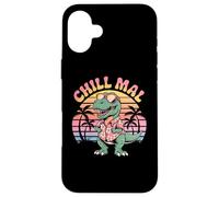 Chillmal Dinosaurs Wild Animal Tyrannosaurus T Rex Dinosaur Custodia per iPhone 16 Plus