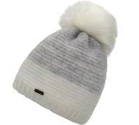 CHILLOUTS Ranva Hat - Cappello con Pompon - Light Grey - OneSize - Made in Europe