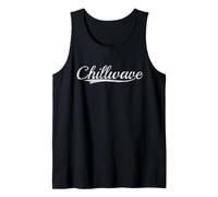Chillwave Retro Lo-Fi Aesthetic Throwback Varsity Style Canotta