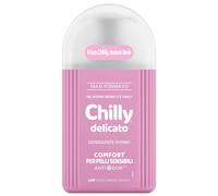 Chilly Detergente Intimo Delicato, Aloe e Hamamelis, per pelli sensibili, anti-odore, pH 5, 300 ml