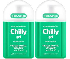 Chilly Fresh Set di Gel Igiene Intima - 250 ml (Confezione da 2)