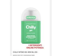 CHILLY GEL DETERGENTE INTIMO DA 200ML MAXI NEW FRESCO/DELICATO 3 PEZZI