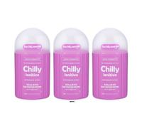 Chilly Lenitivo Detergente Intimo, AntiOdor, pH5 clinicamente testato, Maxi formato, 300 ml, confezione da 3 + Italy shop portachiavi gratuito
