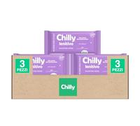 Chilly Lenitivo Salviette Intime Biodegradabili Formula Anti-Odore pH5 Azione Calmante con Bisabololo per Prurito o Bruciore Uso Quotidiano Clinicamente Testate - 36 Salviette