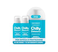 CHILLY NO RINSE ANTIBATT. 100ML X 2 AMZ + DET. ANTIBATT. 300 ML AMZ
