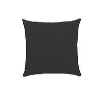 chilly pilley Cuscini Decorativi Cuscini Per Divani Cuscini Piccoli Cuscini Per Divani Cuscini Da Giardino 2x 60x60 Cm Nero