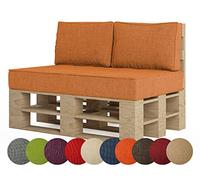 chilly pilley Cuscini Per Mobili In Pallet Con Cuciture A Listello Cuscini Sfoderabili Con Cerniera Lampo Lavabili Per Interni Ed Esterni Seduta In Schiuma Fredda Schienale Di Fiocchi Di Schiuma