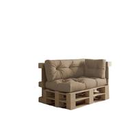 chilly pilley Cuscino Impermeabile Trapuntato Per Mobili In Pallet Riempito Con Fiocchi Di Schiuma Rivestimento Per Divano In Pallet Cuscino Per Schienale Cuscino Per Sedile Cuscino Laterale