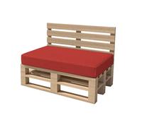 Chilly Pilley Cuscino Per Mobili in Pallet - Per Interno ed Esterno, Lavabile, Sfoderabile, Del Sedile e Dello Schienale, Taglio Obliquo