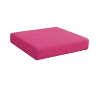 chilly pilley® Cuscino Per Mobili In Rattan, Cuscino Da Giardino, Cuscino Per Seduta, Diverse Misure E Colori 50x60x10, Rosa
