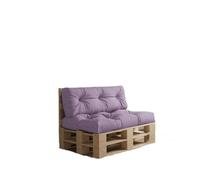 chilly pilley Cuscino per pallet, impermeabile, in diverse misure e colori (set da 2 pezzi)