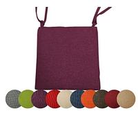 chilly pilley Cuscino Per Sedia Da Giardino Cuscino Per Sedia Da Giardino Cuscino Per Sedia Cuscino Per Sedile Da Giardino (40 X 40 Cm, Viola)