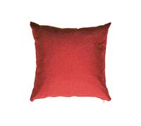 chilly pilley Cuscino Trapuntato Per Mobili In Pallet Riempito Con Fiocchi Di Schiuma Per Divano Per Schienale Per Sedile Laterale Set (Cuscino 50 X 50 Rosso)