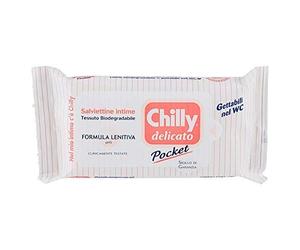 Chilly Pocket Delicato Salviette Intime Formula Lenitiva 12 Salviette